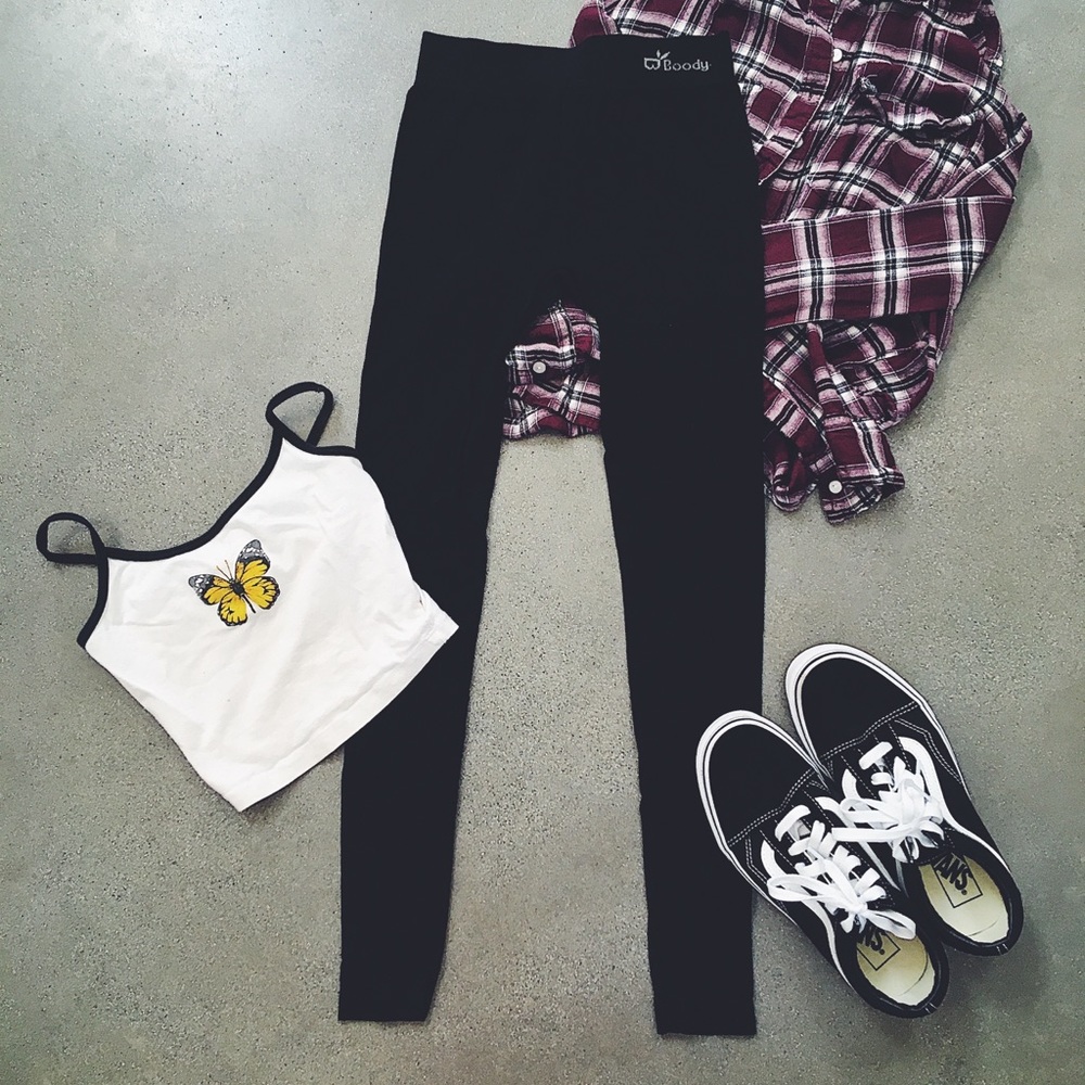 Eco-friendly bamboo leggings by Boody!!